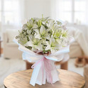 White Lily Bouquet, Israel, Israel